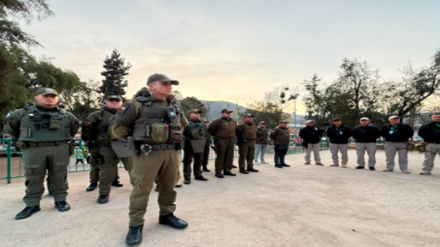 Tres detenidos y más de 300 controles deja masiva Ronda Impacto de Carabineros en Curacaví
