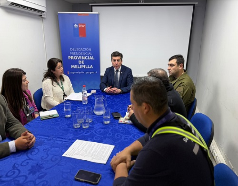 Delegado Gastón Libuy encabeza reunión de coordinación para reforzar fiscalizaciones durante Fiestas Patrias