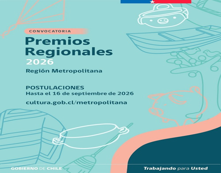 Delegado Gastón Libuy invita a postular a los Premios Regionales de Culturas, Artes y Patrimonio 2026