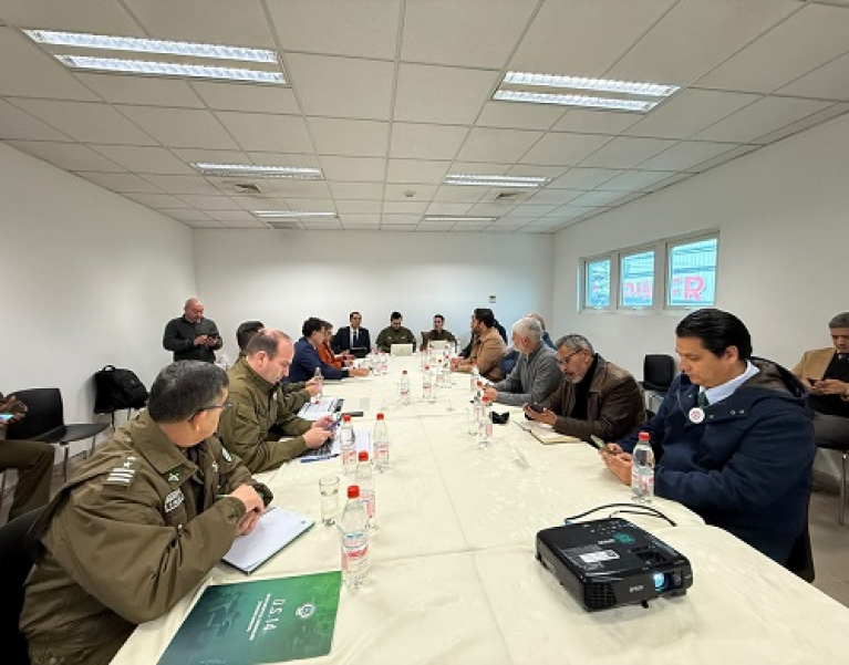 Delegación Presidencial Provincial de Melipilla participa en sesión trimestral del Sistema Táctico de Operación Policial STOP