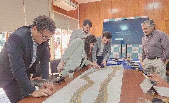 Alcalde de Curacaví participa en reunión con  representantes del MOP y concesionaria Ruta 68