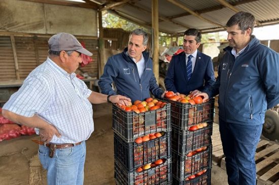 Delegado Provincial de Melipilla sostiene encuentro de trabajo con Director Regional del SAG