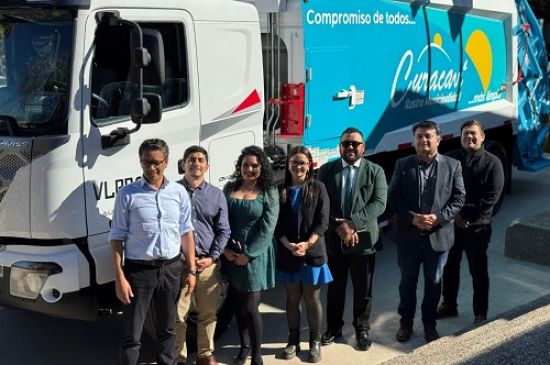La Municipalidad de Curacaví incorpora nuevo  Camión recolector para optimizar el servicio de  residuos domiciliarios