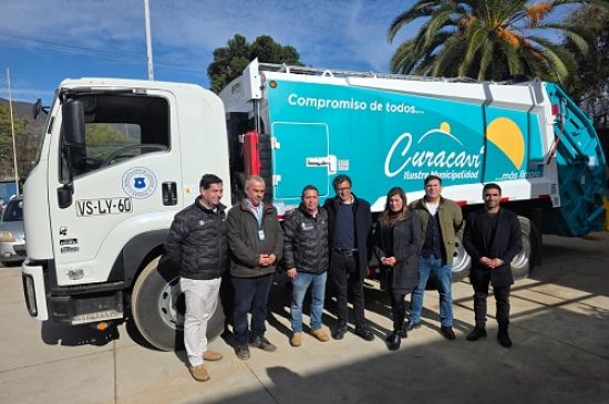 Nuevo Camión Compactador Refuerza La Recolección De Basura En Curacaví 