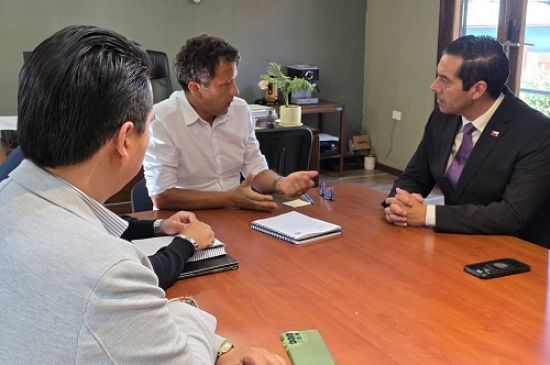 Para  incrementar apoyo del Gobierno en esta área Alcalde de Curacaví se reúne con el Seremi Metropolitano de Seguridad