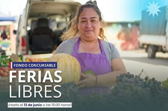 Amplían plazo para postular al Fondo de Ferias Libres de Sercotec