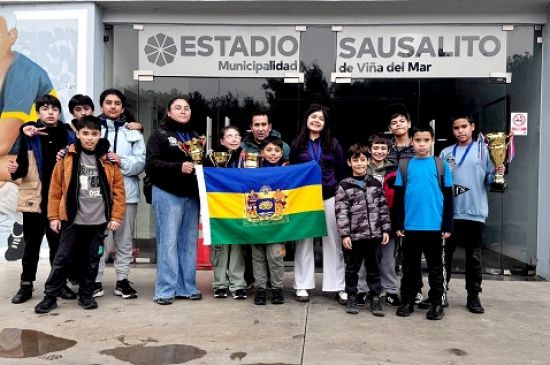 ¡Orgullo local! Escuela Municipal de Ajedrez de  Curacaví brilla en Torneo Juvenil de Viña del Mar
