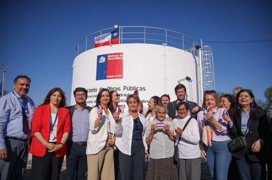 MOP invierte más de 3 mil millones de pesos en mejoramiento y ampliación de sistema de agua potable rural en María Pinto