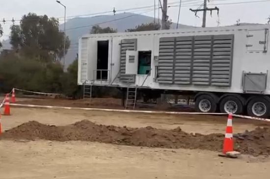 CGE instala generador de respaldo de 1 MW en Cuyuncaví 