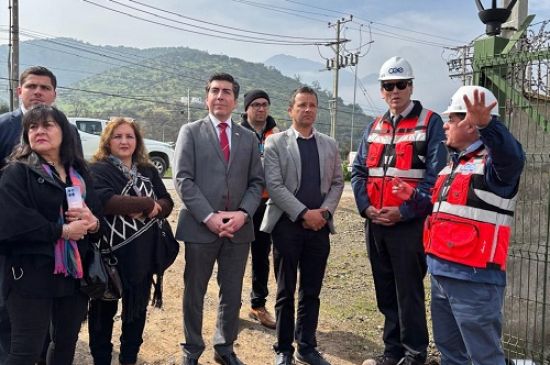 Avance clave para Curacaví: CGE y autoridades locales inspeccionan obras de dos nuevos alimentadores 