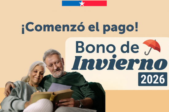 Comienza el pago del Bono de Invierno 2026: Adultos mayores recibirán $81.257