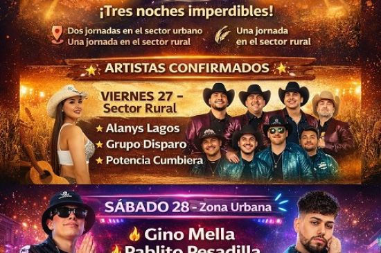 Festival de la Voz Curacaví 2026: Tres noches de rancheras, artistas urbanos y música tropical