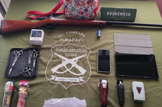 Carabineros detiene a sujeto implicado en robo con violencia